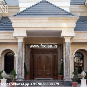 European Style Villa Small Wooden House Design No-6348