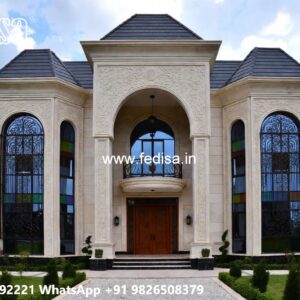 Marble Flooring Villa Design House Design No-6367