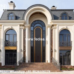 Luxury Classic Villa Exterior Design Ideas Modern Farmhouse Plans No-6376