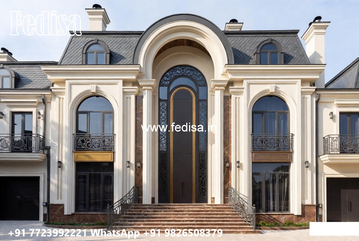 Luxury Classic Villa Exterior Design Ideas Modern Farmhouse Plans No-6376