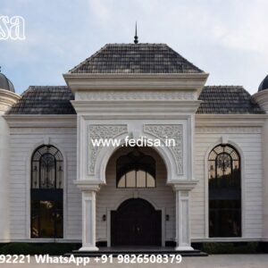Traditional Home Facade House Layouts No-6400