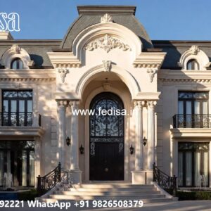 Classic Front Elevation Two Storey House No-6402