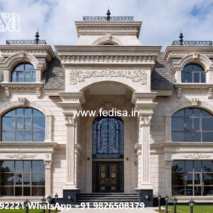 Columns House Design Narrow Lot House Plans No-6442