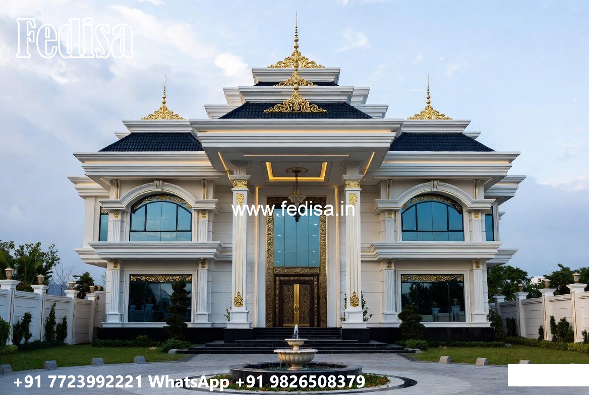 Classic Home Design With Garden 2000 Square Foot House No-6465