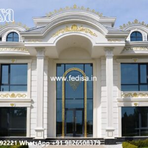 Heritage Style Villa Exterior 2 Story House Design No-6480