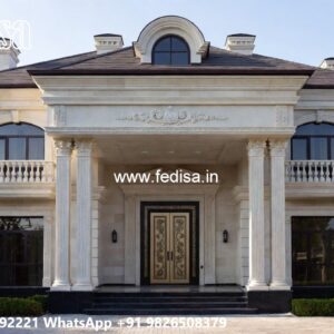 Classic Villa Garden Design 2 Floor House No-6491
