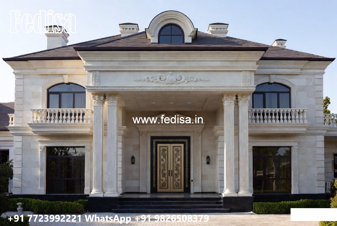 Classic Villa Garden Design 2 Floor House No-6491