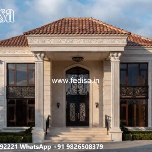 Classic Villa Front Elevation Design Small Cottage House Plans No-6504