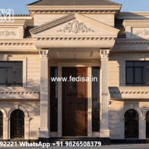Marble Flooring Home 4bhk House Plan No-6535