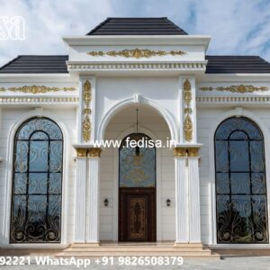 Classic Home Style 100 Gaj House Design No-6552