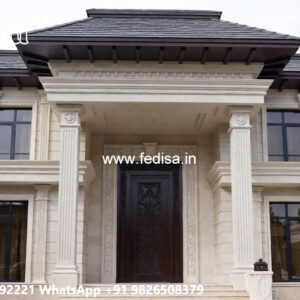 Luxury Classic Living Room 1 Floor House Design No-6569