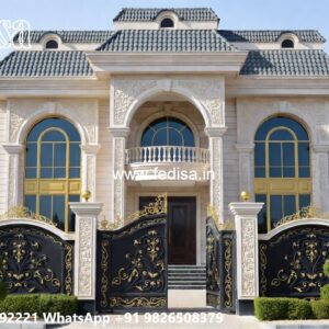 Elegant Classic Home Exterior Ideas 600 Square Feet House No-6588