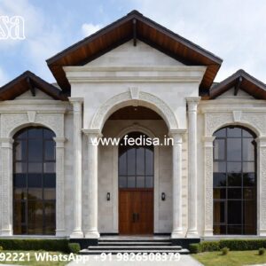 Luxury Front Elevation Villa Best Modern House Design No-6601