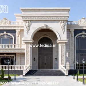 Symmetrical Villa Architecture 3 Cent House Plan No-6603
