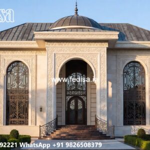 Traditional Interior Decor Villa 1bhk House Plan No-6607