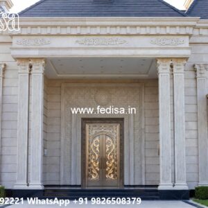 Villa Courtyard Design Small Duplex House Plans No-6615