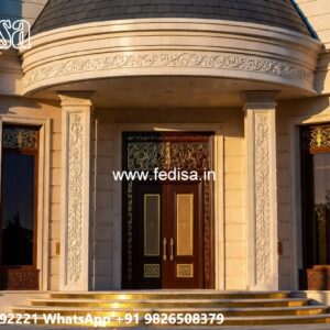 Backyard Villa Luxury Design Single Floor House No-6617