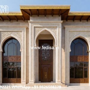 Classic Front Elevation 2 Room House Design No-6646