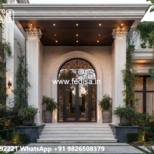Courtyard Home Design Autocad Floor Plan No-6702