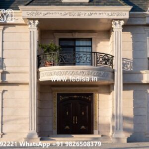 Classic Home Front Elevation Design 2 Storey House Design With Rooftop No-6706