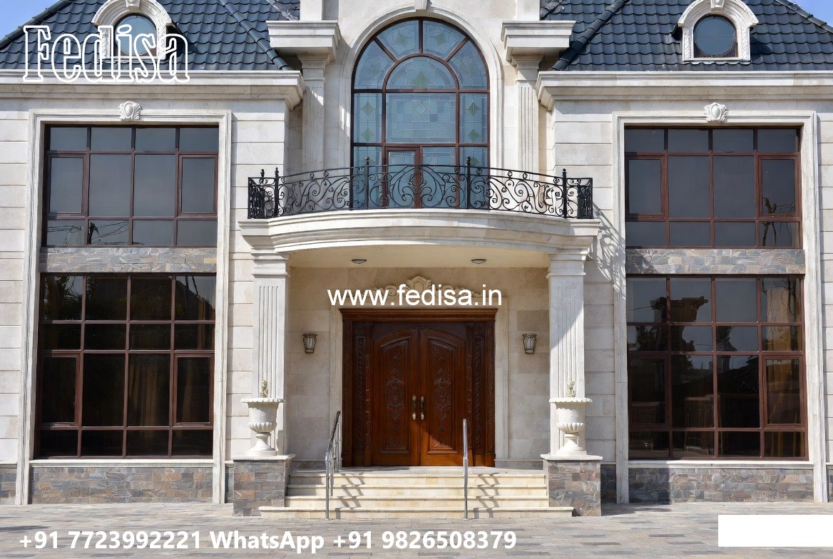 Vintage Villa Style 3 Story House Plans No-6717