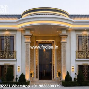 Luxury Front Elevation Villa Dream House Plans No-6723
