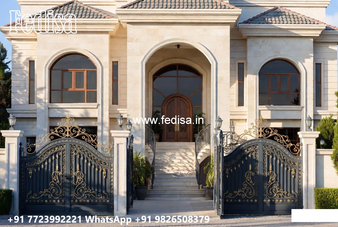 Vintage Luxury Interiors Double Floor House Design No-6732