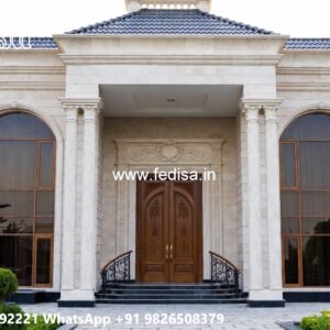 Stone Finish Home Exterior Blueprint Home No-6810