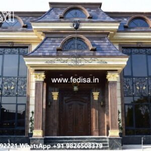 Courtyard Home Design 2 Room 1 Hall 1 Kitchen House Plan No-6824