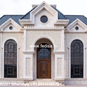 Classic Villa Design Underground House Design No-6833