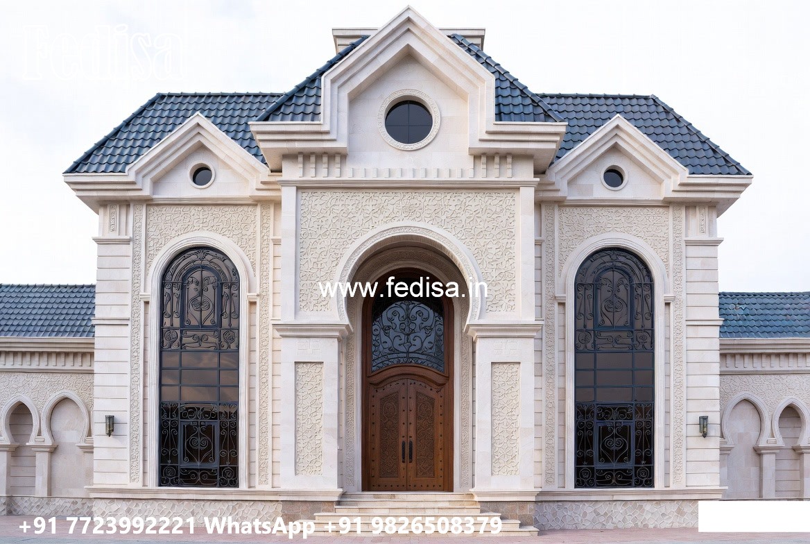 Classic Villa Design Underground House Design No-6833