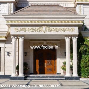Traditional Villa Architecture West Facing House Vastu Plan With Pooja Room No-6835
