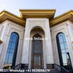 Classic Villa Exterior 3d 3 Bedroom House Plans No-6841