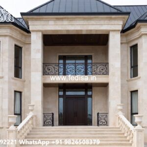 Grand Entrance Villa Design 1 Kanal House Design No-6843