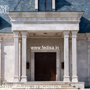 Stone Finish Villa Design East Facing Duplex House Plans Per Vastu No-6848