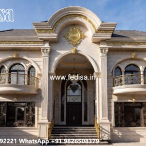 Traditional Interior Decor Villa 7 Marla House Design No-6851