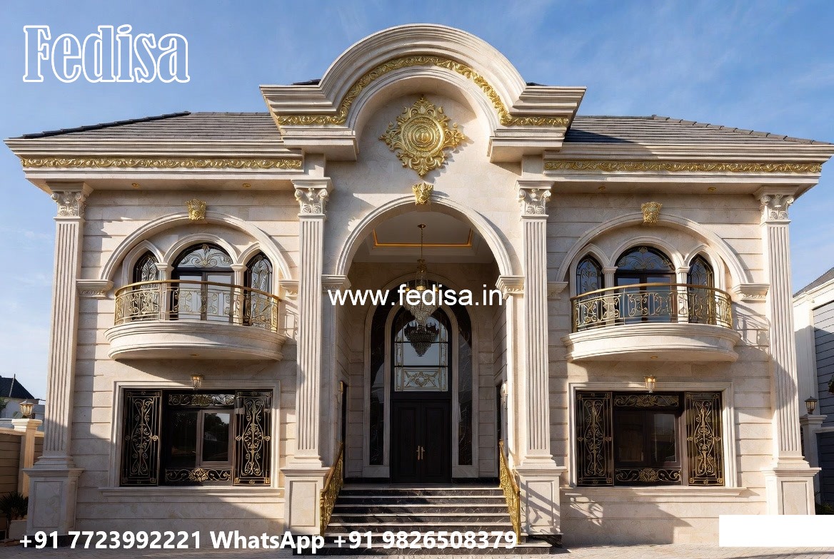 Traditional Interior Decor Villa 7 Marla House Design No-6851