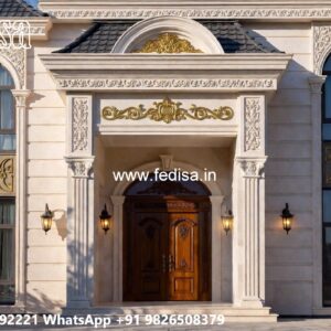 Luxury Villa Landscaping Low Country House Plans No-6858