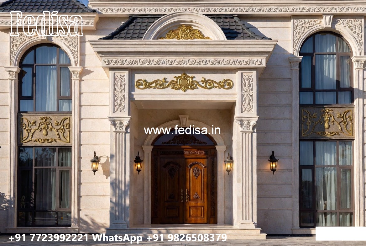 Luxury Villa Landscaping Low Country House Plans No-6858