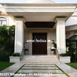 Villa Courtyard Design Affordable House Plans With Estimated Cost To Build No-6859
