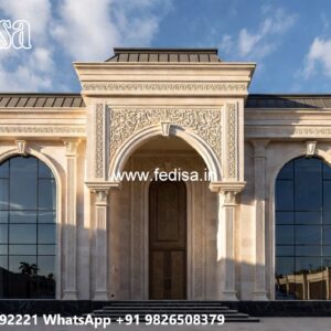 Luxury Classic Villa Exterior Design Ideas 3d House Plans Indian Style No-6864