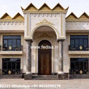 Classic Mediterranean Villa Style Homes 1.5 Story House No-6866