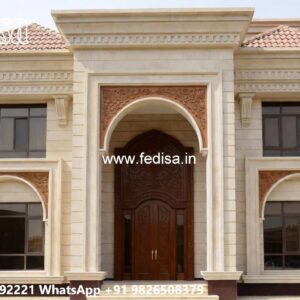 Classic Villa Design With Swimming Pool Villa Plans No-6867
