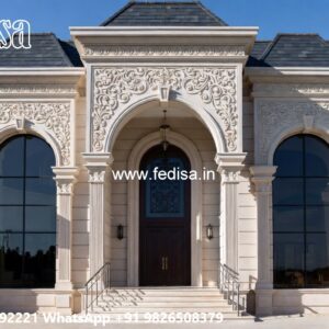 Classic House Exterior 2 Bhk House Plan In Village No-6887