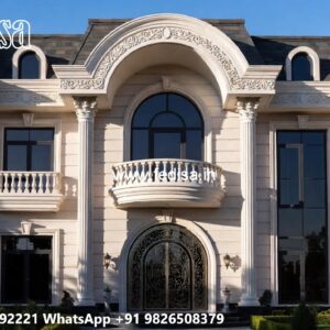 Classic House Front Elevation Design Low Cost House Plans No-6912