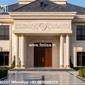 Traditional House Facade 8000 Square Foot House No-6926