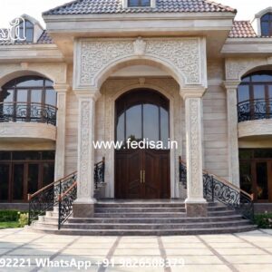 Luxury Classic Living Room Underground House Plans No-6935