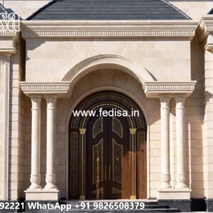 Courtyard Home Design House Design Front View No-6946