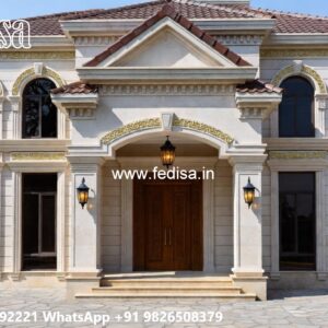 Classic Villa Design Modern Two Story House No-6955