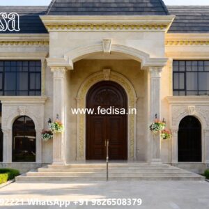 Luxury Classic Villa Free House Design No-6956